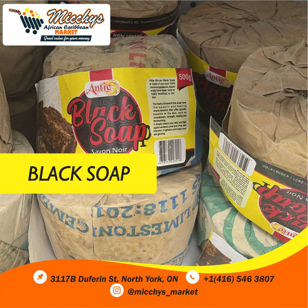 Organic African Black Soap